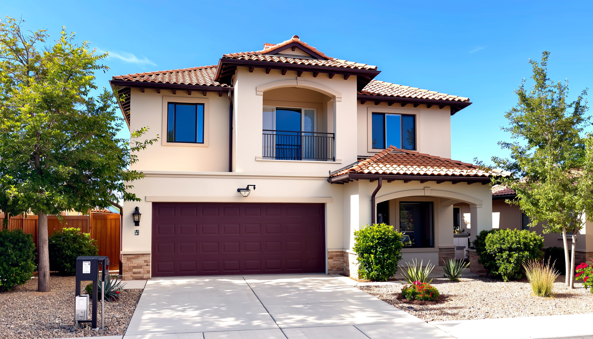 Maricopa, AZ home seamless rain gutters